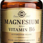 SOLGAR MAGNESIUM + B-6 TABS 100S