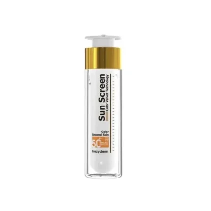 Frezyderm Sun Screen Velvet Face Cream Spf50+,50ml color